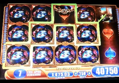 Cirque du Masquerade *MAX BET* Bonus SUPER BIG WIN! WMS Slot Machine