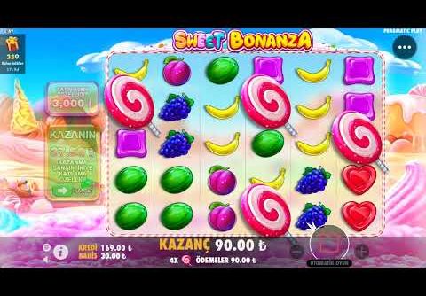 Sweet Bonanza | Süper Vurgun Kalplerle Geldi Big Win #slot #sweetbonanza #casino