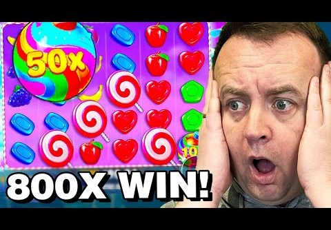 BIG WIN on Sweet Bonanza Slot!