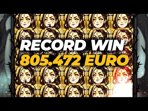 Book of Shadows – 805.472€ RECORD WIN – Slot makes me rich!!!