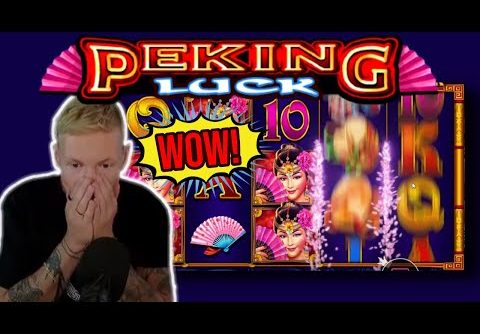 HUGE WIN! PEKING LUCK BIG WIN – €15 BET on CASINO Slot from CasinoDaddys LIVE STREAM