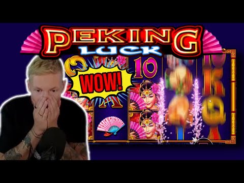 HUGE WIN! PEKING LUCK BIG WIN – €15 BET on CASINO Slot from CasinoDaddys LIVE STREAM