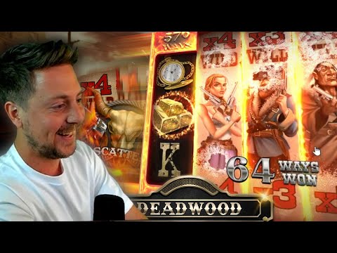 GOING FOR GOLD – BIG WIN on Deadwood Slot!