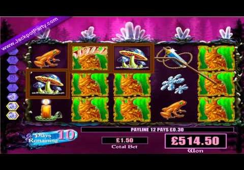 £549.60 MEGA BIG WIN (360 X STAKE) ON CRYSTAL FOREST™ ONLINE SLOT GAME AT JACKPOT PARTY®