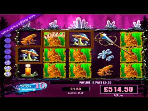 £549.60 MEGA BIG WIN (360 X STAKE) ON CRYSTAL FOREST™ ONLINE SLOT GAME AT JACKPOT PARTY®