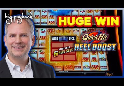 Quick Hit Reel Boost Triple Blazing Sevens – HUGE WIN BONUS!