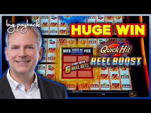 Quick Hit Reel Boost Triple Blazing Sevens – HUGE WIN BONUS!