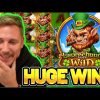 HUGE WIN!!! LEPRECHAUNS WILD BIG WIN – €5 bet on Casino slot from CasinoDaddys stream