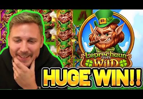 HUGE WIN!!! LEPRECHAUNS WILD BIG WIN – €5 bet on Casino slot from CasinoDaddys stream