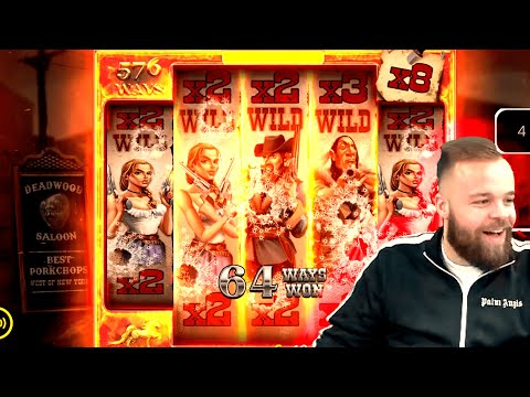 NEW WORLD RECORD WIN +500.000€ on Deadwood slot – Casino Slots Big Wins