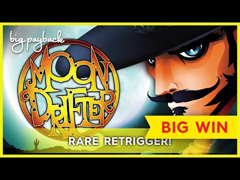 RARE RETRIGGER! Moon Drifter Slot – BIG WIN BONUS!