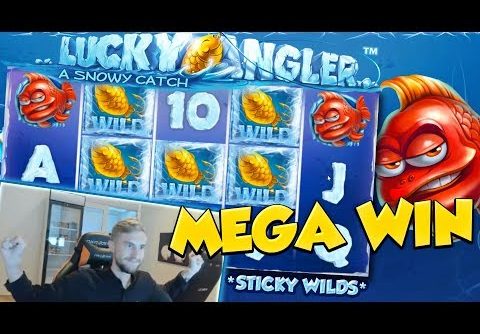 BIG WIN!!! Lucky Angler Huge win – NetEnt – free spins (Online slots)
