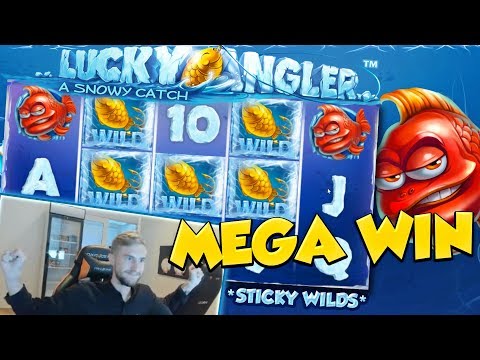 BIG WIN!!! Lucky Angler Huge win – NetEnt – free spins (Online slots)