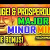 🤑 HUGE! & PROSPEROUS!🤑 🎅 MAJOR – MINOR – MINI JACKPOT WIN – ONE BONUS! 🎅- Slot Machine Bonus