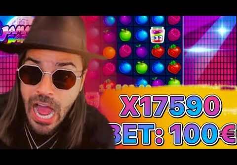 Record win x17593 on Jammin Jars slots – Roshtein / Casino Daddy / big win jammin jars