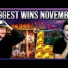 Top 10 BIGGEST Slot Wins of November! (2021)