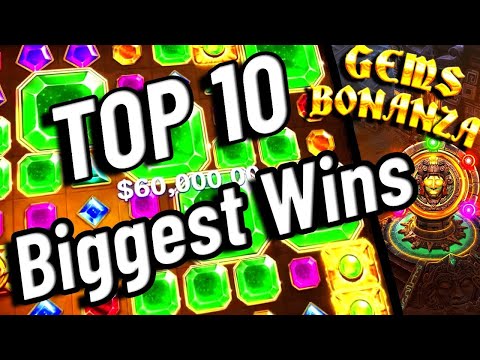 Gems Bonanza – TOP 10 Best Wins Ever!! (WORLD RECORD!)