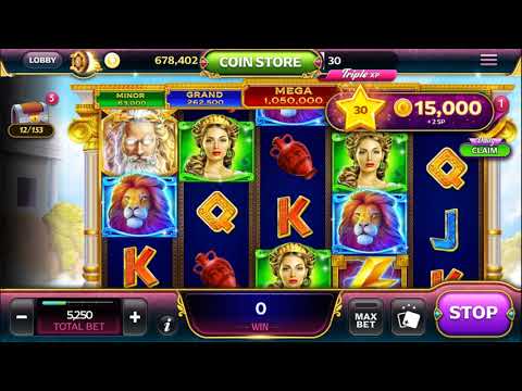 Caesars Slots Free Casino – Wheel of Zeus – 2 Mega Win/3 Big Wins – 570350 Coins Earned