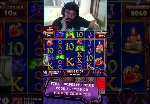 Madame Destiny Slot HUGE RECORD WIN #Streamers Biggest Wins #shorts