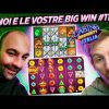 SLOT ONLINE!🎇NOI E LE VOSTRE BIG WIN #11!🎰🎰🎰  Community BIG WINS ITALIA🤠/*Grazie per i LIKE!