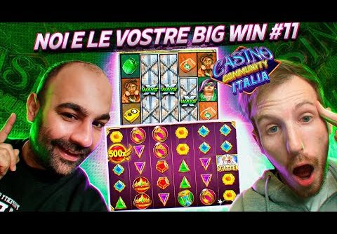 SLOT ONLINE!🎇NOI E LE VOSTRE BIG WIN #11!🎰🎰🎰  Community BIG WINS ITALIA🤠/*Grazie per i LIKE!