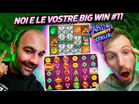 SLOT ONLINE!🎇NOI E LE VOSTRE BIG WIN #11!🎰🎰🎰  Community BIG WINS ITALIA🤠/*Grazie per i LIKE!