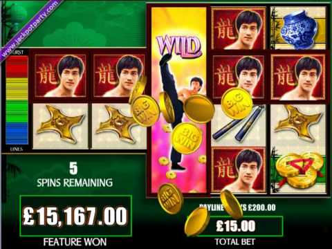 £22,071 MEGA BIG WIN (1471 X STAKE) BRUCE LEE™ How to win at slots, Slot secrets, Machine