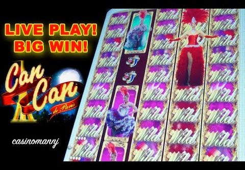 BIG WIN! – Can Can de Paris Slot – **NEW** – LIVE PLAY – Slot Machine Bonus