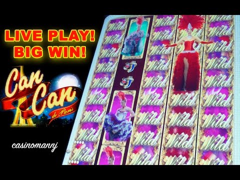 BIG WIN! – Can Can de Paris Slot – **NEW** – LIVE PLAY – Slot Machine Bonus