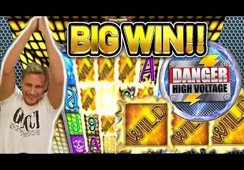 HUGE WIN! DANGER HIGH VOLTAGE BIG WIN – €10 bet on CASINO Slot from CasinoDaddys LIVE STREAM