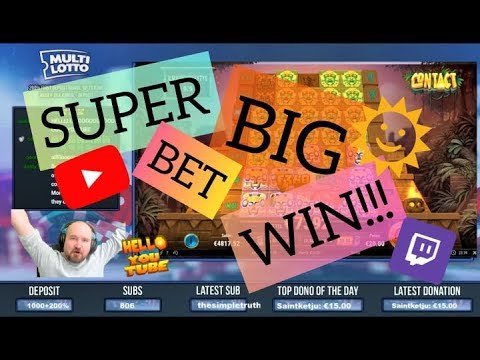 Big Bet!! Two Super Big Wins From Contact Slot!!