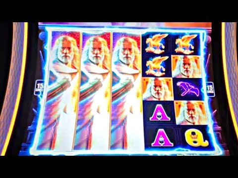 BIG WIN! NEW ZEUS Slot Machine at Harrah’s Laughlin!
