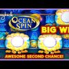 SURPRISE RESPIN! Ocean Spin Kingdom’s Treasures Slot – BIG WIN SESSION!