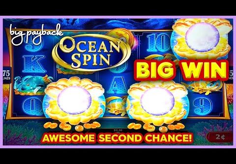 SURPRISE RESPIN! Ocean Spin Kingdom’s Treasures Slot – BIG WIN SESSION!