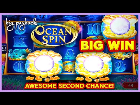 SURPRISE RESPIN! Ocean Spin Kingdom’s Treasures Slot – BIG WIN SESSION!