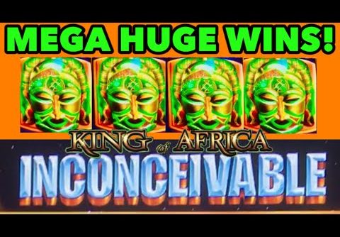 **MEGA HUGE WINS!** BIG BETS! King of Africa slot BEST WINS Part 4!