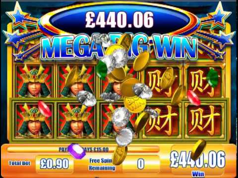 £450.15 MEGA BIG WIN ON SAMURAI MASTER™ ONLINE SLOT GAME ON JACKPOT PARTY®