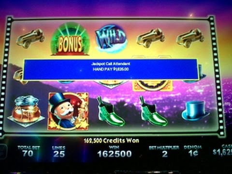 Big Win – WMS Super Monopoly Money Slot Machine Bonus