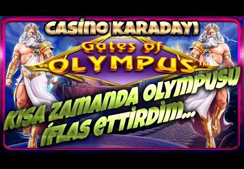 Gates of Olympus | KISA SÜREDE TAÇLARLA EFSANE KAZANÇ | BIG WIN #gatesofolympus #slot #casino