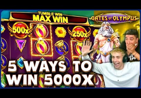 5 Ways to Win 5000x on Gates of Olympus (Max Win)