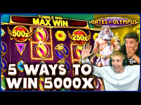 5 Ways to Win 5000x on Gates of Olympus (Max Win)