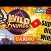 Wild Frames Slot Gives Super Big Win!!