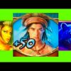 60 SPINS!!! HUGE WIN!!! MYSTICAL WORLDS WMS SLOT MACHINE!!!