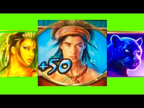 60 SPINS!!! HUGE WIN!!! MYSTICAL WORLDS WMS SLOT MACHINE!!!