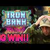 BIG WIN!! IRON BANK BIG WIN – Casino Slot from CasinoDaddys stream