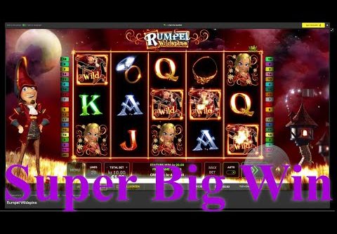 Rumpel Wildspins – Super Big Win, 4 Wilds in the first spin!