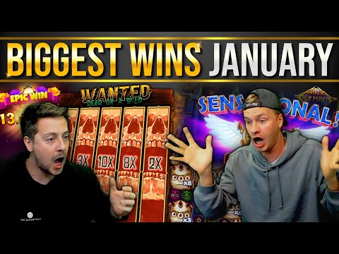 Top 10 BIGGEST Slot & Casino Wins of January!