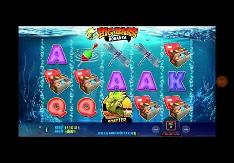 SLOT | BİG BASS BONANZA [ BÜYÜK BALİK TUTTUK ] #slot #slotoyunları #casino