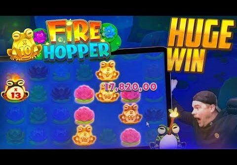 🐸 RECORD WIN ON FIRE HOPPER 🐸 – PUSH GAMING New Slot