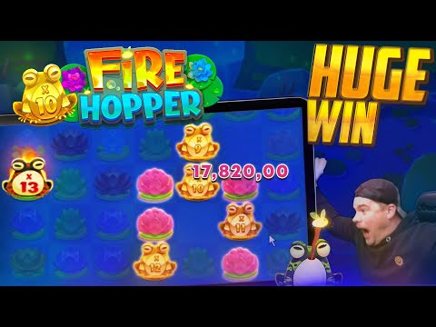 🐸 RECORD WIN ON FIRE HOPPER 🐸 – PUSH GAMING New Slot